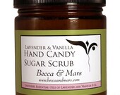 Lavender Vanilla Hand Candy Sugar Scrub