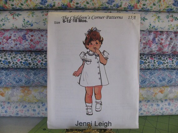 Childrens Corner Pattern Jenni Leigh size 6 to by historicthreads