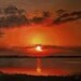 Sunset landscape painting 20x24 oils on canvas by RUSTY RUST / L-99