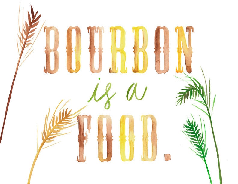 Bourbon is a Food Print