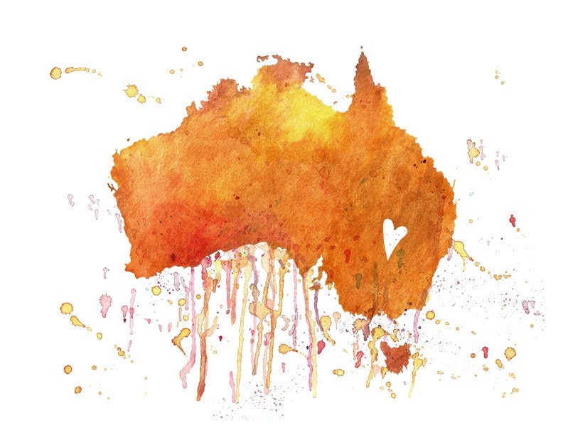 5x7 - Australia Love