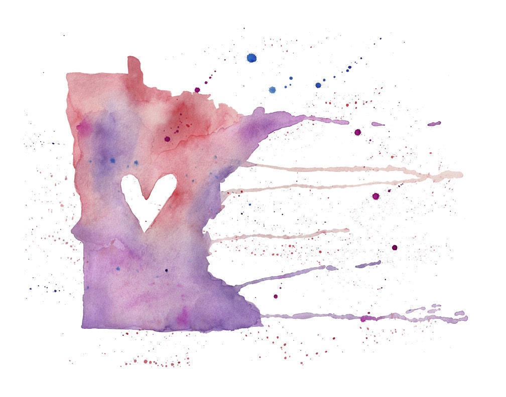 5x7 - Minnesota Love