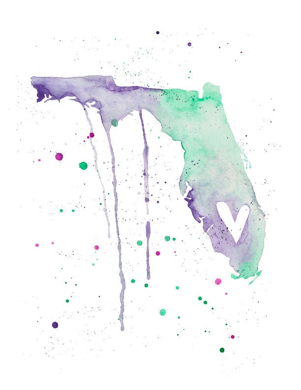 5x7 - Florida Love