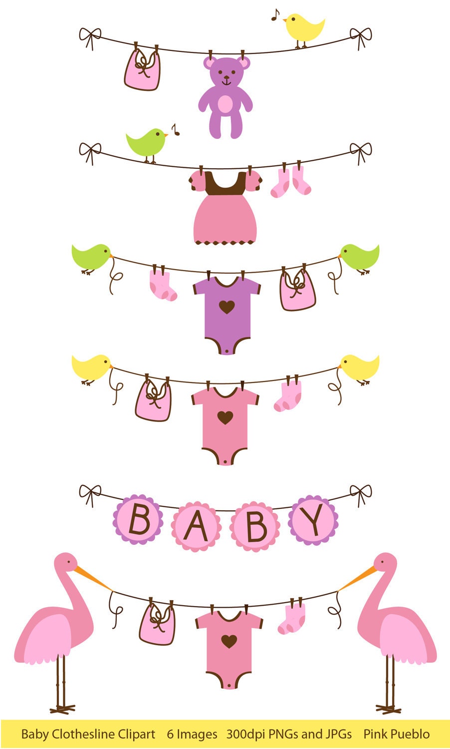 clipart baby shower borders - photo #28