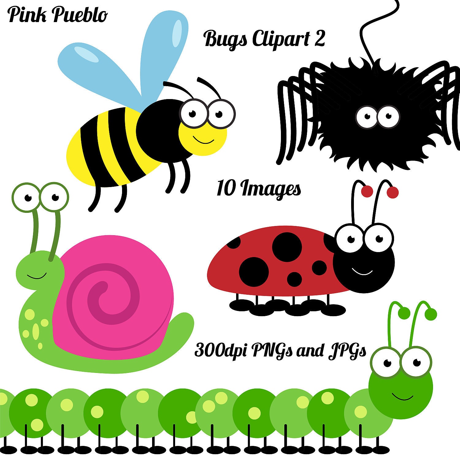 Clipart Of Bugs