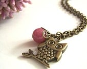 the baby owl necklace.