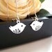 Graceful Bird Dangle Earrings