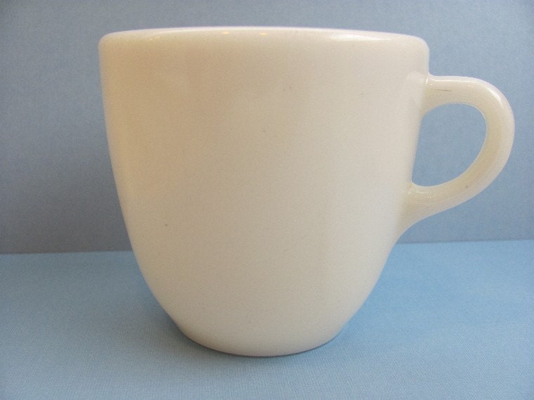 corning hand warmer mug used by military soldiers servicemen navy marines vintage cup