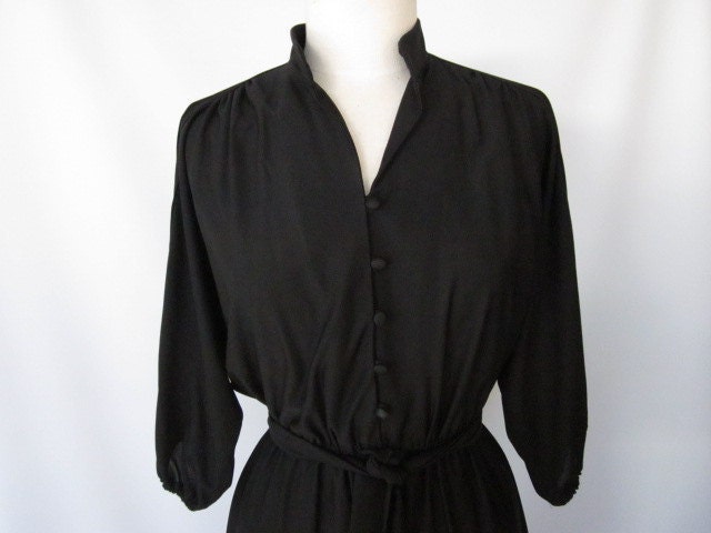 Black Shirt Dress