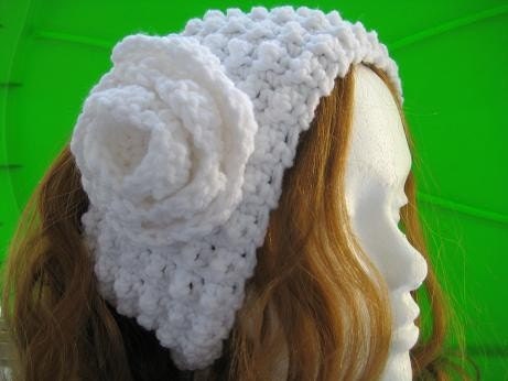 Crochet Earwarmer/ Headband Pattern , Super Easy Textured Ear warmer for Women (pdf pattern)