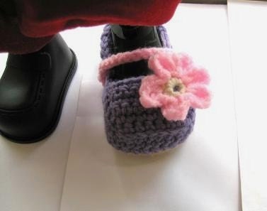Crochet Baby Pattern Booties, Ballet Flats (pdf pattern)
