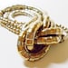 Liquid Gold Silver Necklace- Double Strand- Disco- 30 Inches- Vintage- 1980
