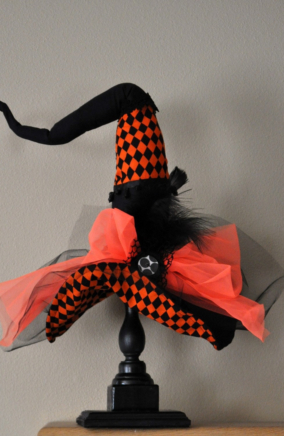 Diva Witch Hat Halloween Decor - Halloween Decoration- Witch Hat - Halloween Decoration - Limited Edition by JoJo's Bootique