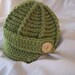 Baby Hat - Newsboy Hat - Baby Newsboy Hat - Photography Prop - by JoJosBootique