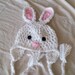 Bunny Hat - Baby Bunny Hat - Baby Hat - Soft Baby Bunny Hat - Rabbit - Easter Bunny Hat - by JoJosBootique