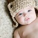 Baby Aviator Hat - Newborn Aviator Hat - Baby Hat - Photography Prop - By JoJo'sBootique