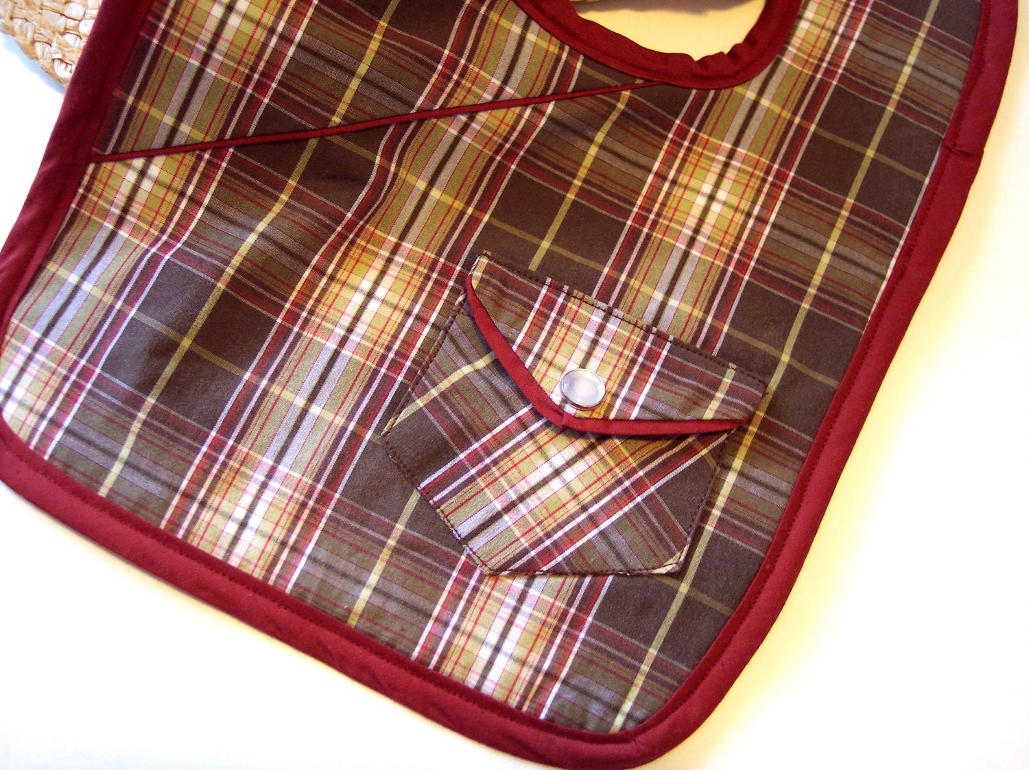 baby bib western Pattern INSTANT DOWNLOAD