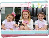 PRINTABLE - Happy Easter / Spring Photo Card