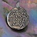 Discount - A friend is someone who knows all about you and still loves you ... Inspirational quotes on Silver pendants