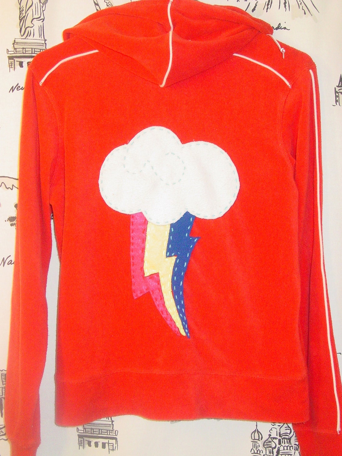 MLP Rainbow Dash Cutie Mark Hoodie