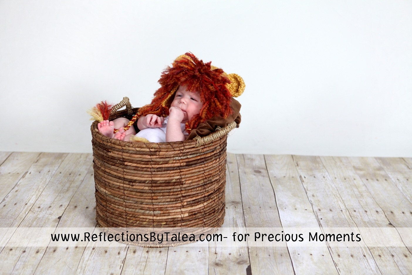 Newborn Lion Hat, Baby Lion Hat, Baby Crochet Hat Photo Prop