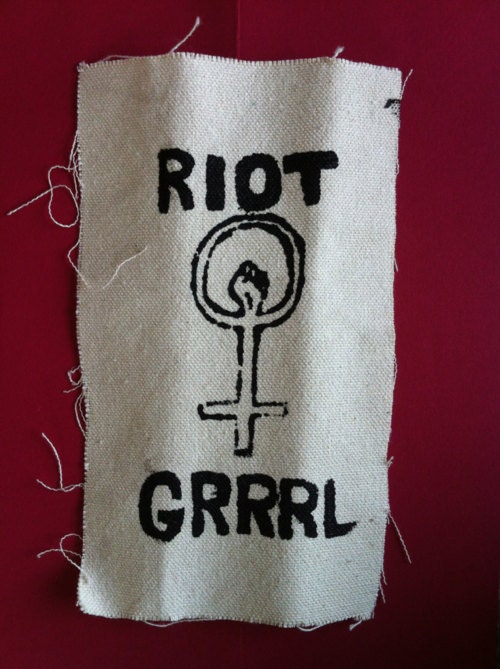 Riot Grrrl patch
