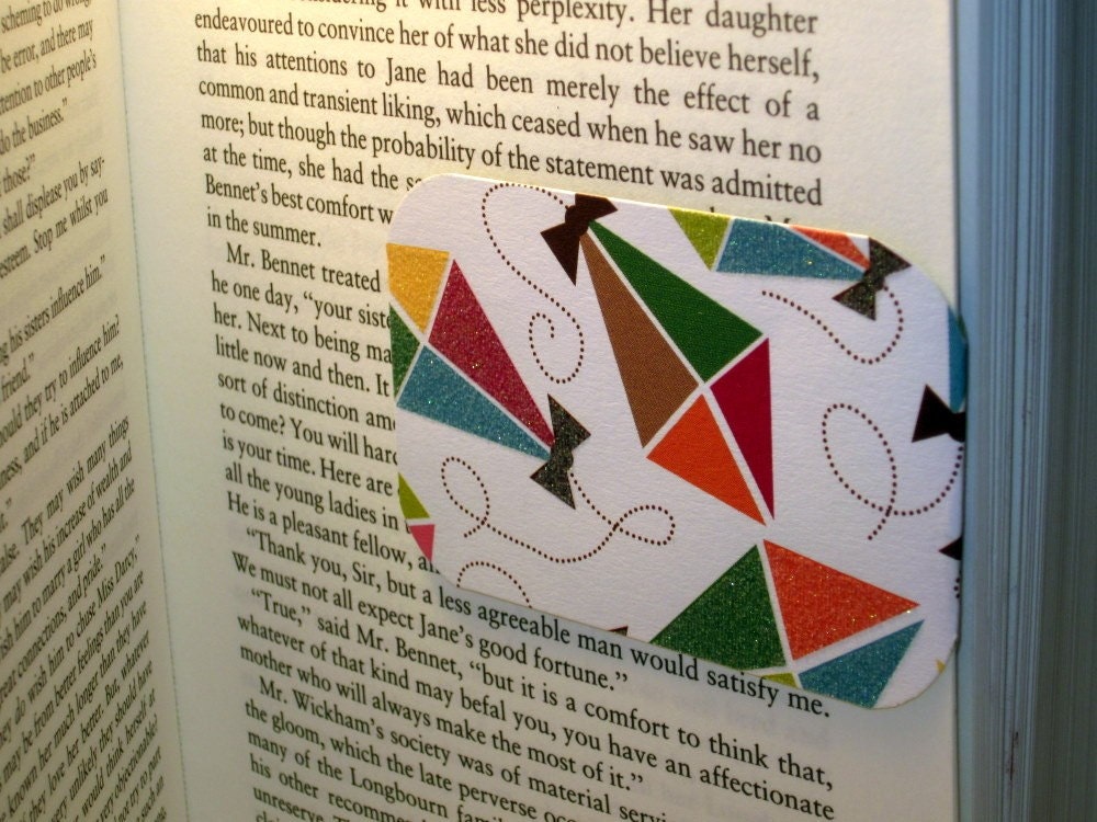 Magnetic Bookmark (Flying a Kite)