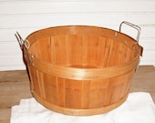 Vintage Orchard Harvest Basket