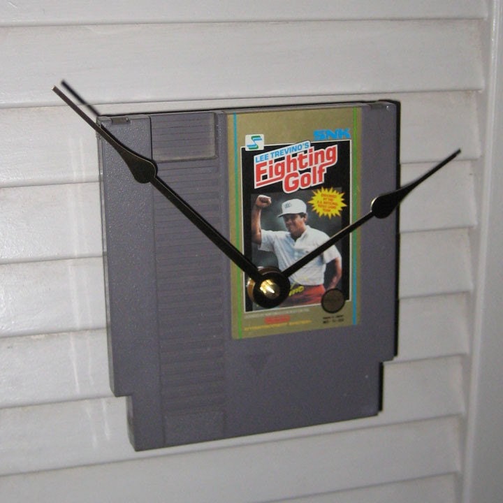 Nintendo Fighting Golf Clock