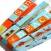 SUN and BEACH hand painted magnetic clothespin set
