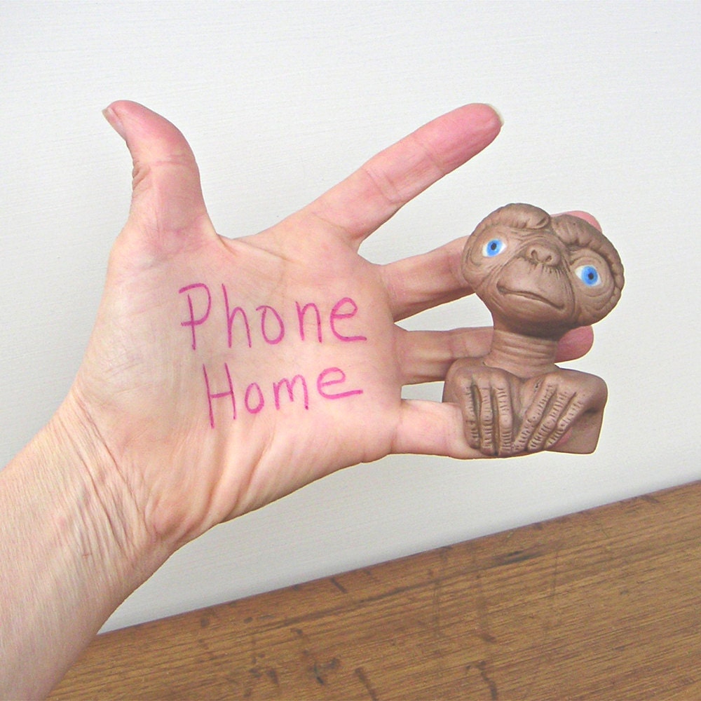 E.T. the extra terrestrial vintage decor