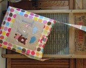 Felt Applique Tote Bag