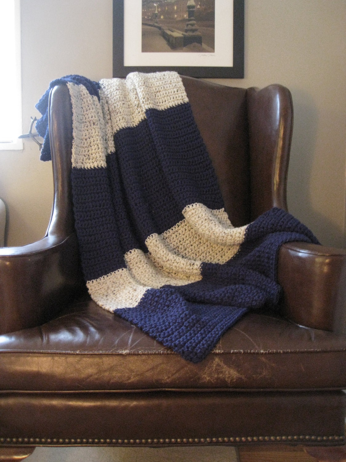 Blueberry Crochet Blanket
