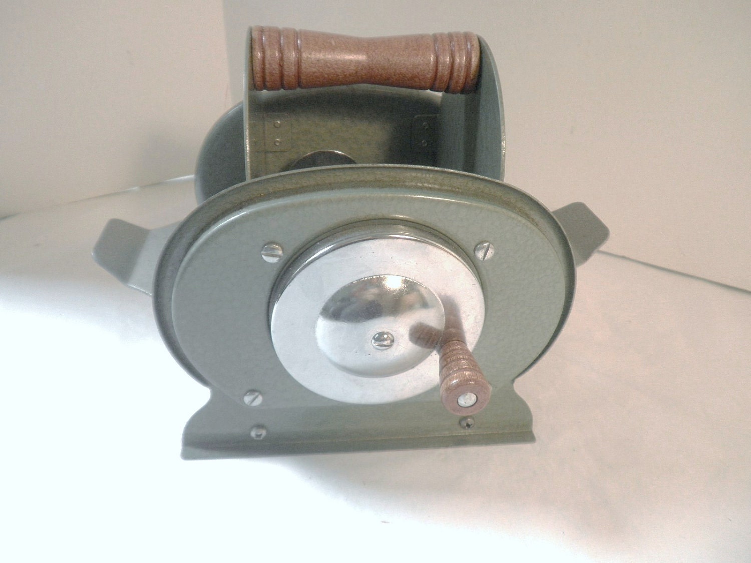 Vintage Hand Crank Johnson Card Shuffler by Pascalene on Etsy