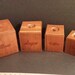 RESERVED Sher 4 Pieces Early American Wood Kitchen Canister Set Circa 1950s