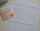 TO DO BUY- full size planner refill pdf template