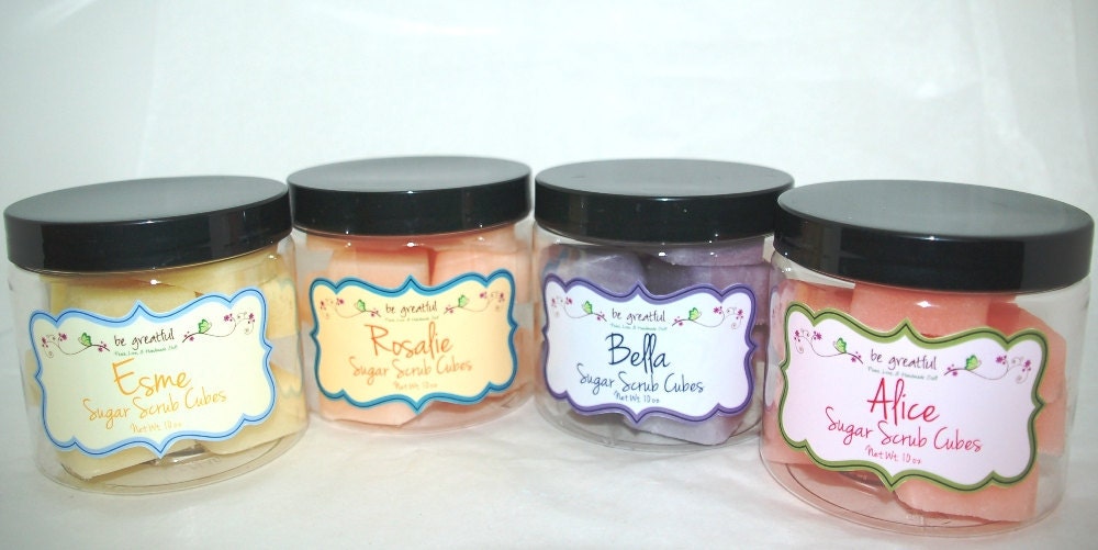 Esme Sugar Cube Scrub Twilight Inspired Fragrance
