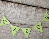 MINIATURE  Banner for wedding card box