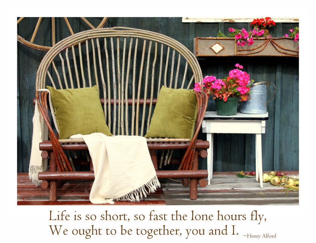 Woodland Romance Rustic Bent Willow Loveseat