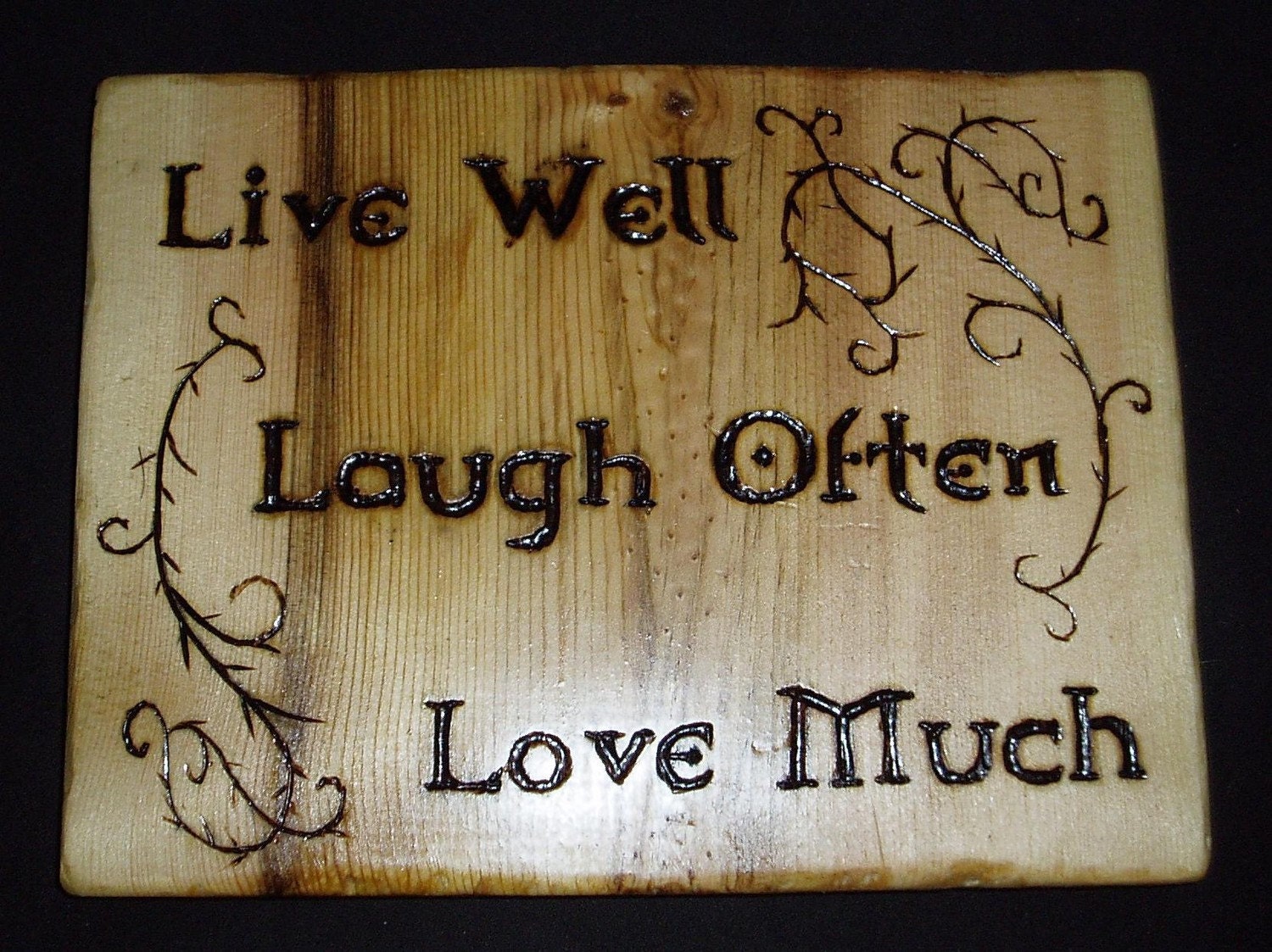 items-similar-to-live-well-laugh-often-love-much-woodburned-sign-on-etsy