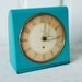 Vintage Turquoise Westclox Big Ben Alarm Clock