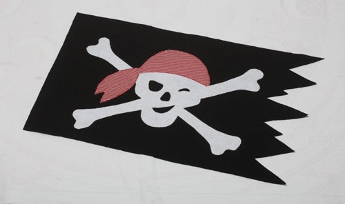 PATTERN: Jolly Roger Pirate Flag