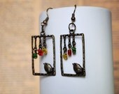 Sweet Birdie Earrings (Can be converted to clip-ons)