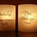 Bridal Party Place Cards - Wedding Party - Head Table Decor - Luminarias