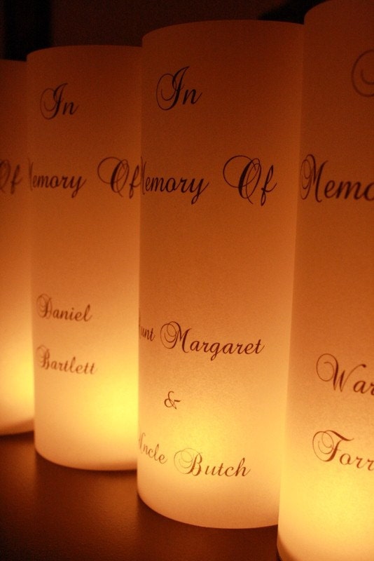Memorial Candle Luminaria