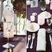 Bridal Party Place Cards - Wedding Party - Head Table Decor - Luminarias