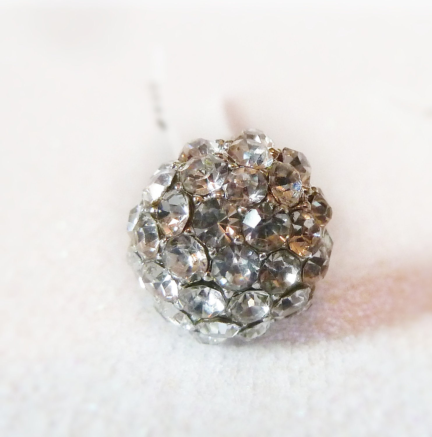 Rhinestone Bouquet Picks- set of 8 - wedding bridal bouquet jewelry