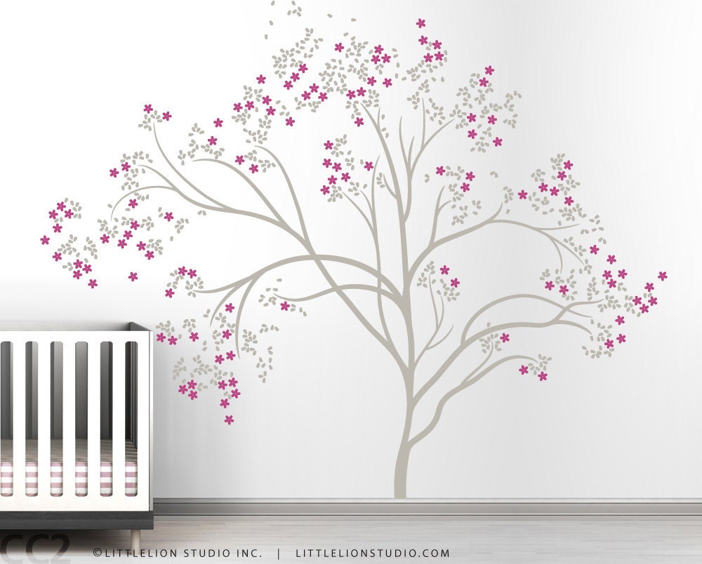 Blossom Tree Extra Large Wall Decal - Japanese Cherry Blossom Tree Decal