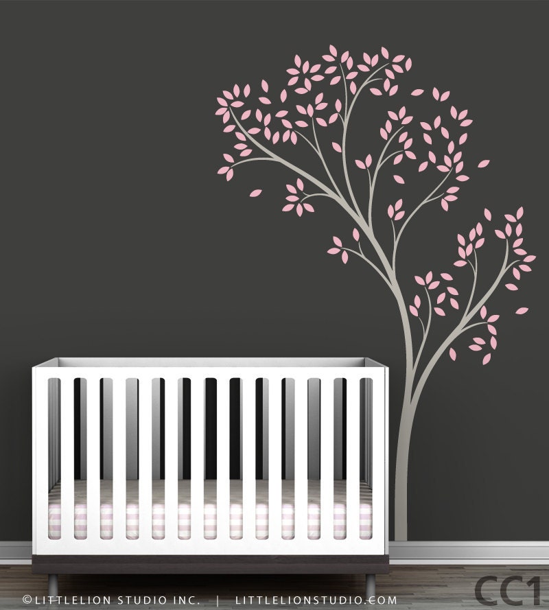 Spring Tree Wall Decal - Delicate tree decal - Kids Wall Decor