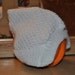 Vintage white baby bonnet 0-12 months